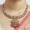 Antique Lakshmi Pearl & Ruby Set