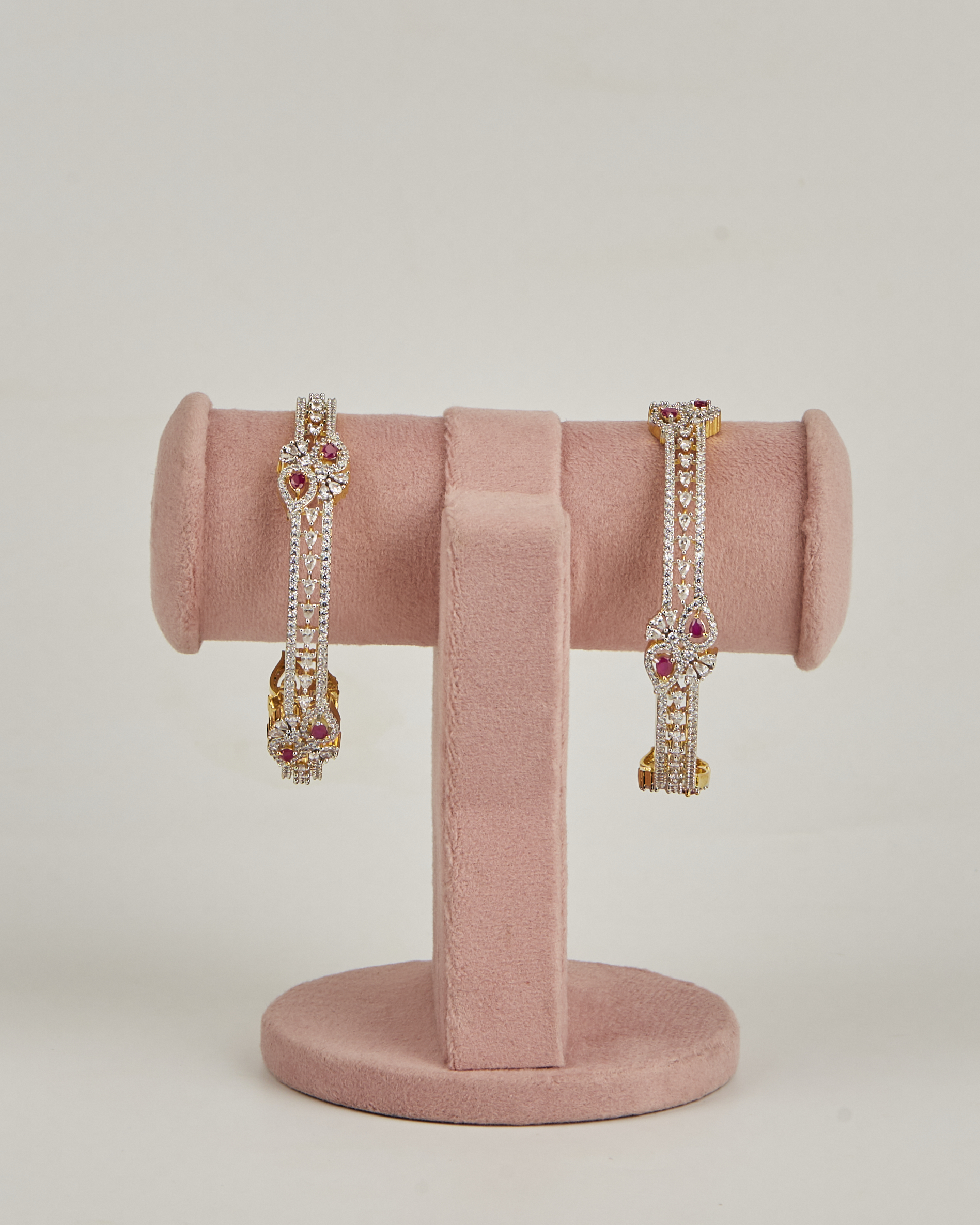 Ruby Floral Pav? Bangle