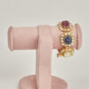 Royal Gemstone Inlay Bracelet