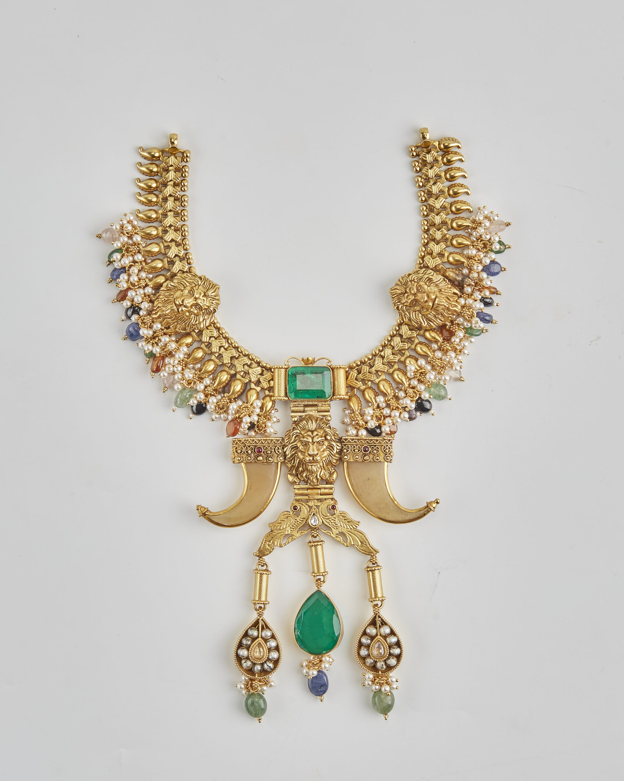 The Sovereign Claw: Lion Heritage Necklace