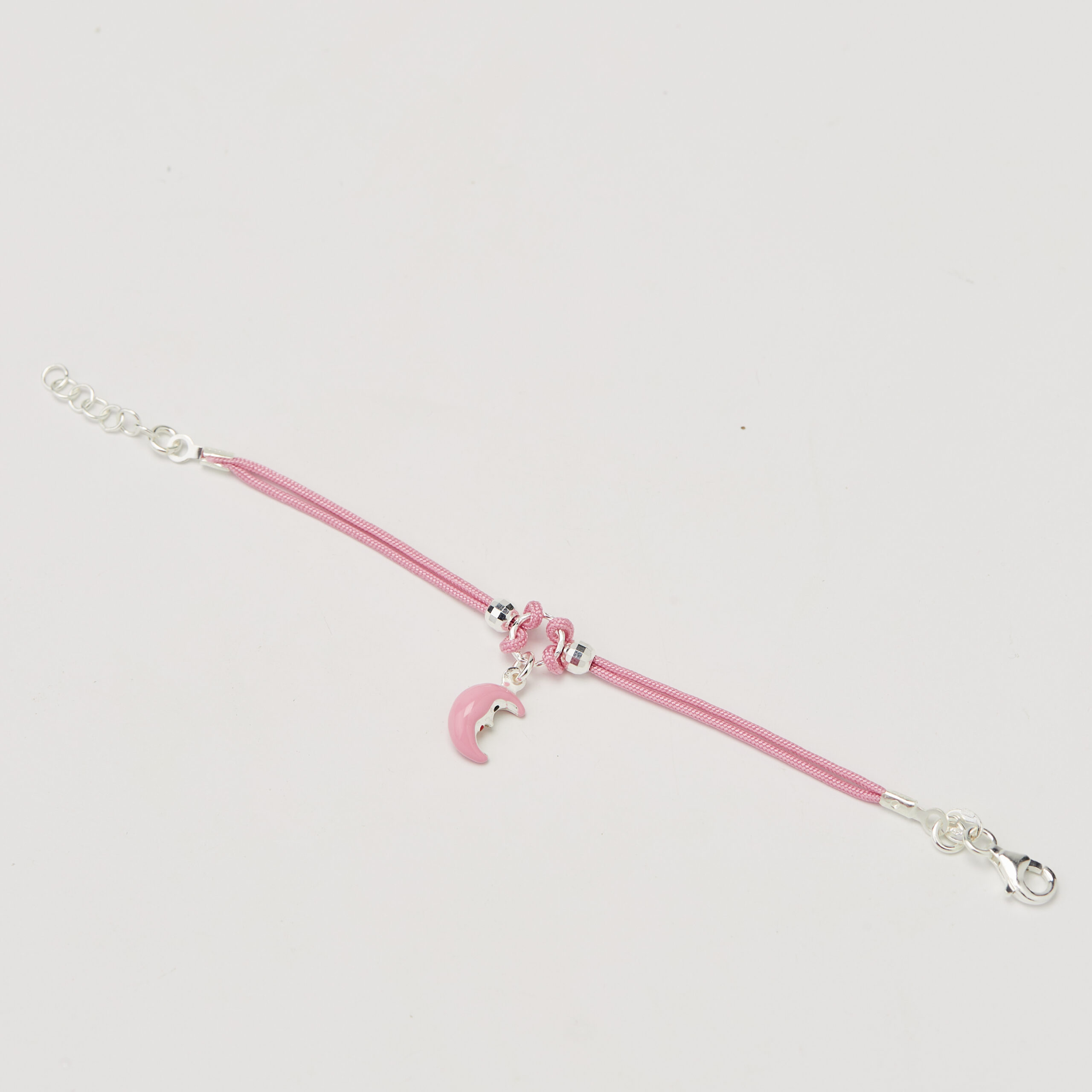 Kids' Enameled Charm Cord Bracelets
