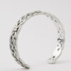 Sculptural Woven Open Bangle